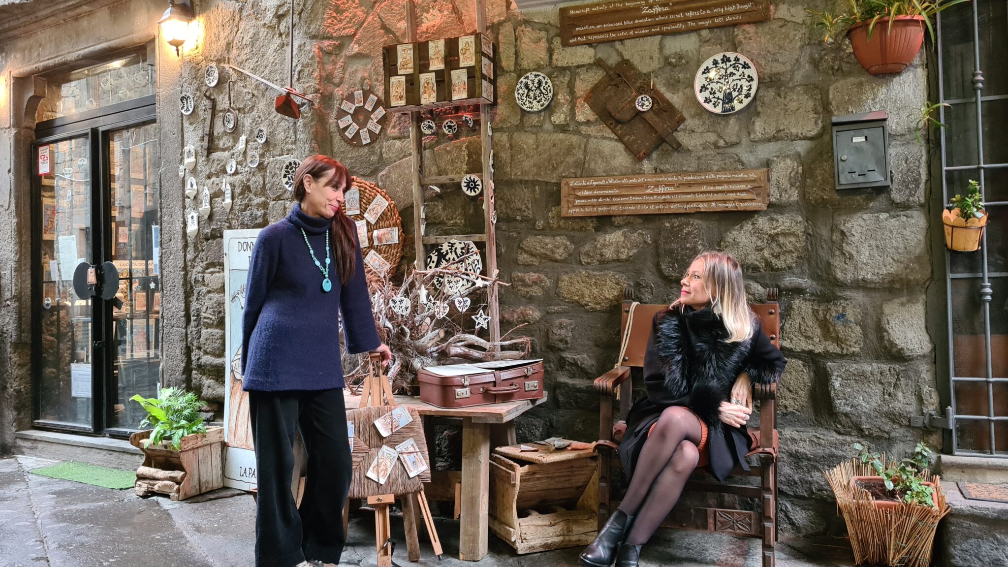 The Medieval Art of Ceramics and Tarot in Viterbo