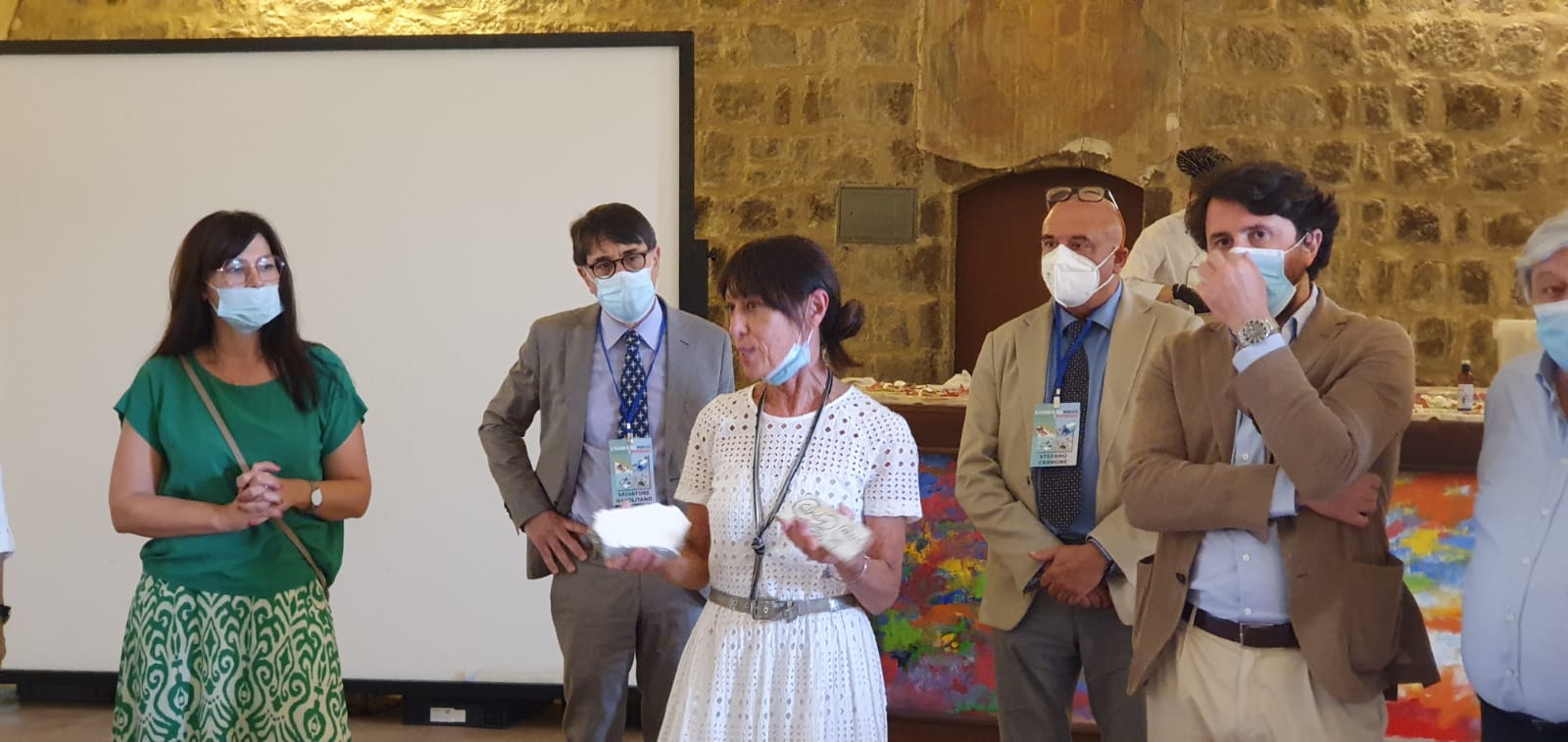 Cinzia Chiulli brings her ceramics to the conference “The future of sustainable and responsible mobility. From the 1927 Mille Miglia to the Mille Miglia Green”