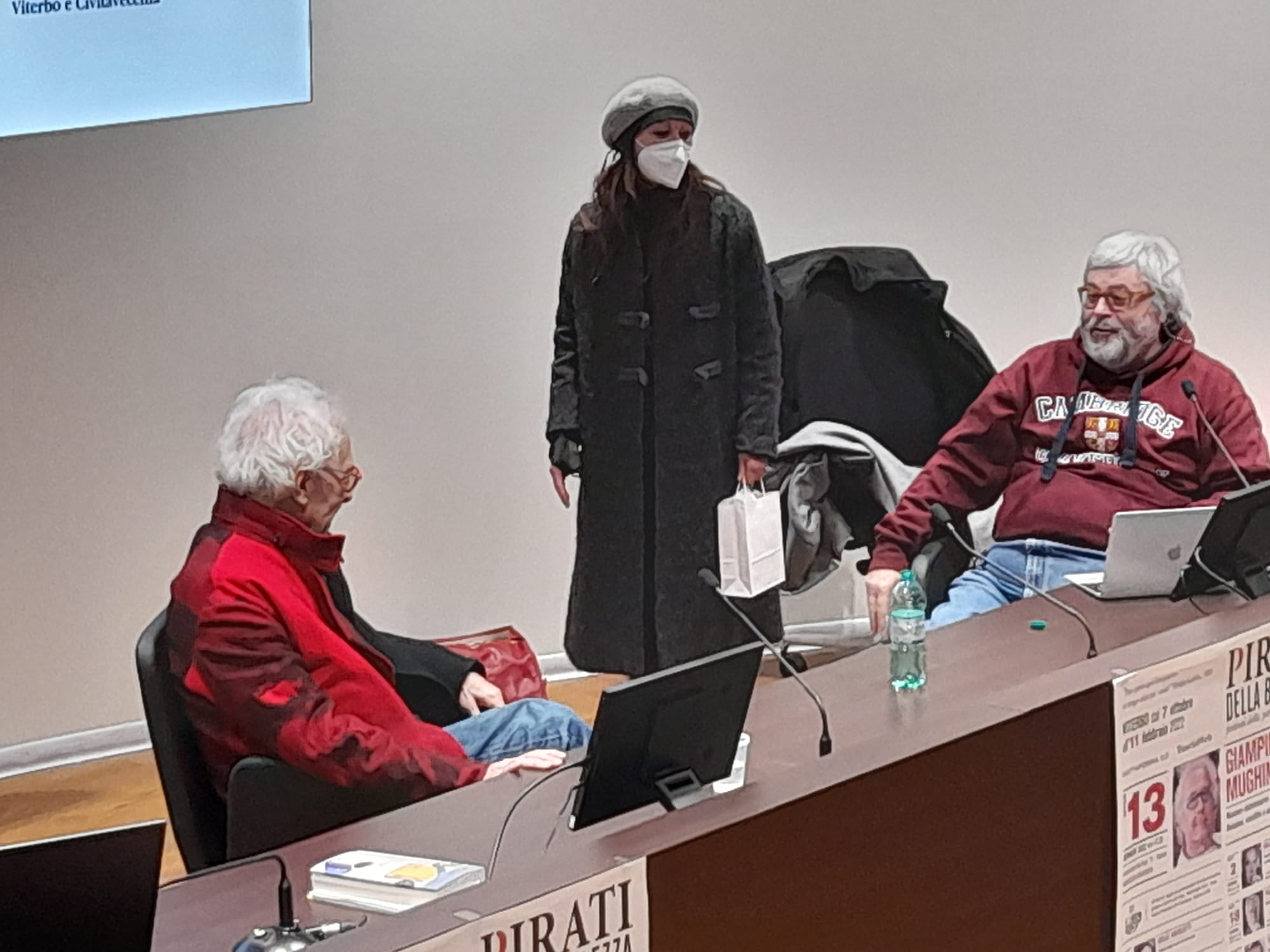 Cinzia Chiulli meets Giampiero Mughini